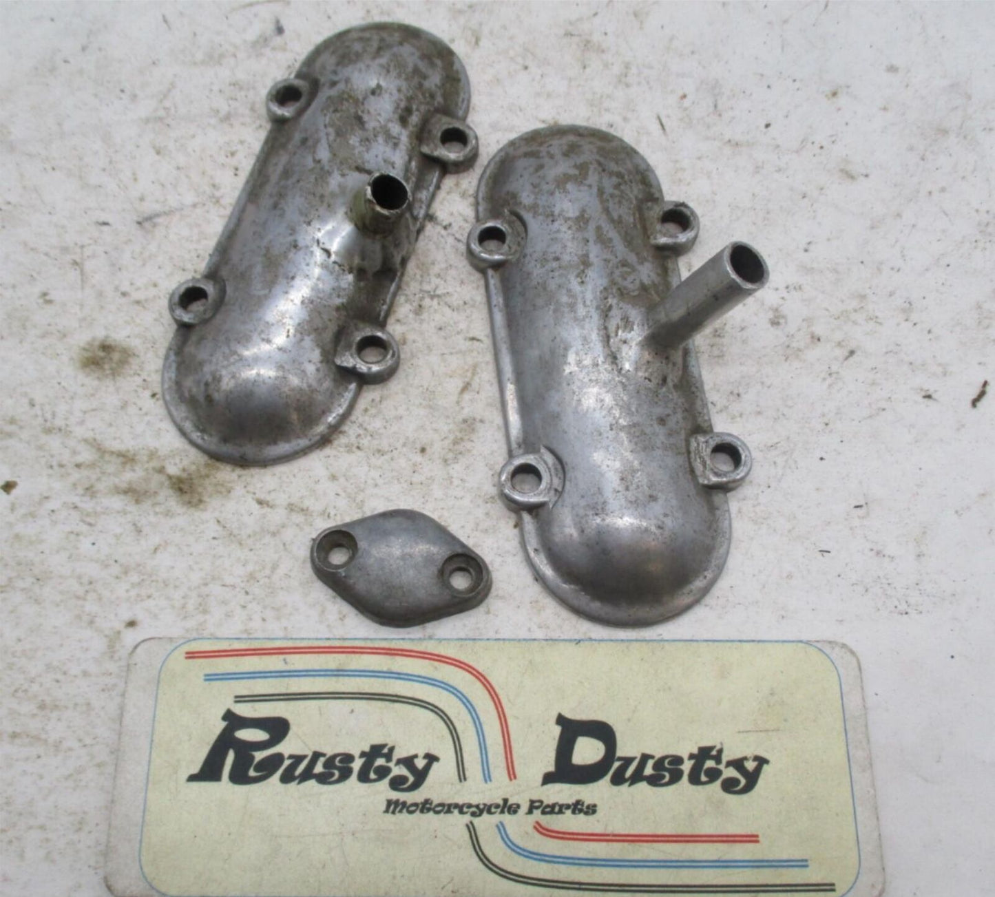 Set of Triumph 650 750 Engine Valve Covers 71-2573