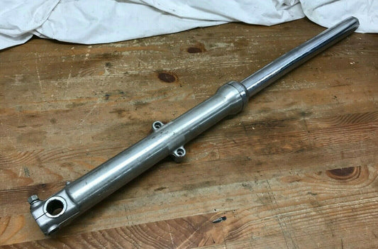 G594-R Harley Davidson XLH883 Right Fork Tube & Slider Suspension BENT Parts