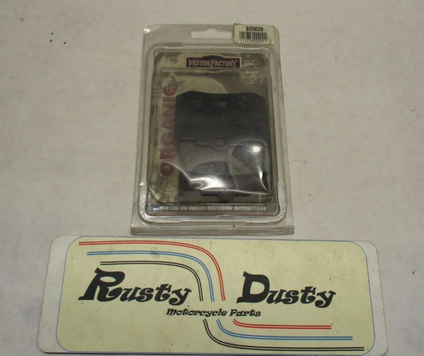 Motor Factory 8009009 Harley Davidson Organic Brake Pad Set