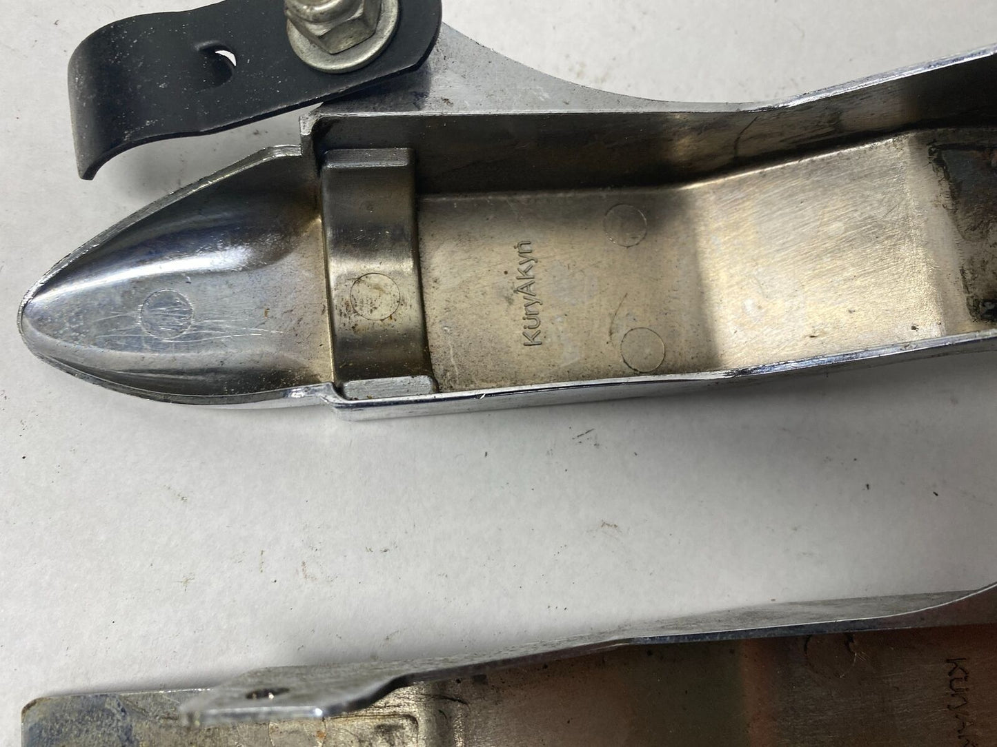 Harley Kuryakyn Chrome Swingarm Axle Covers Pair