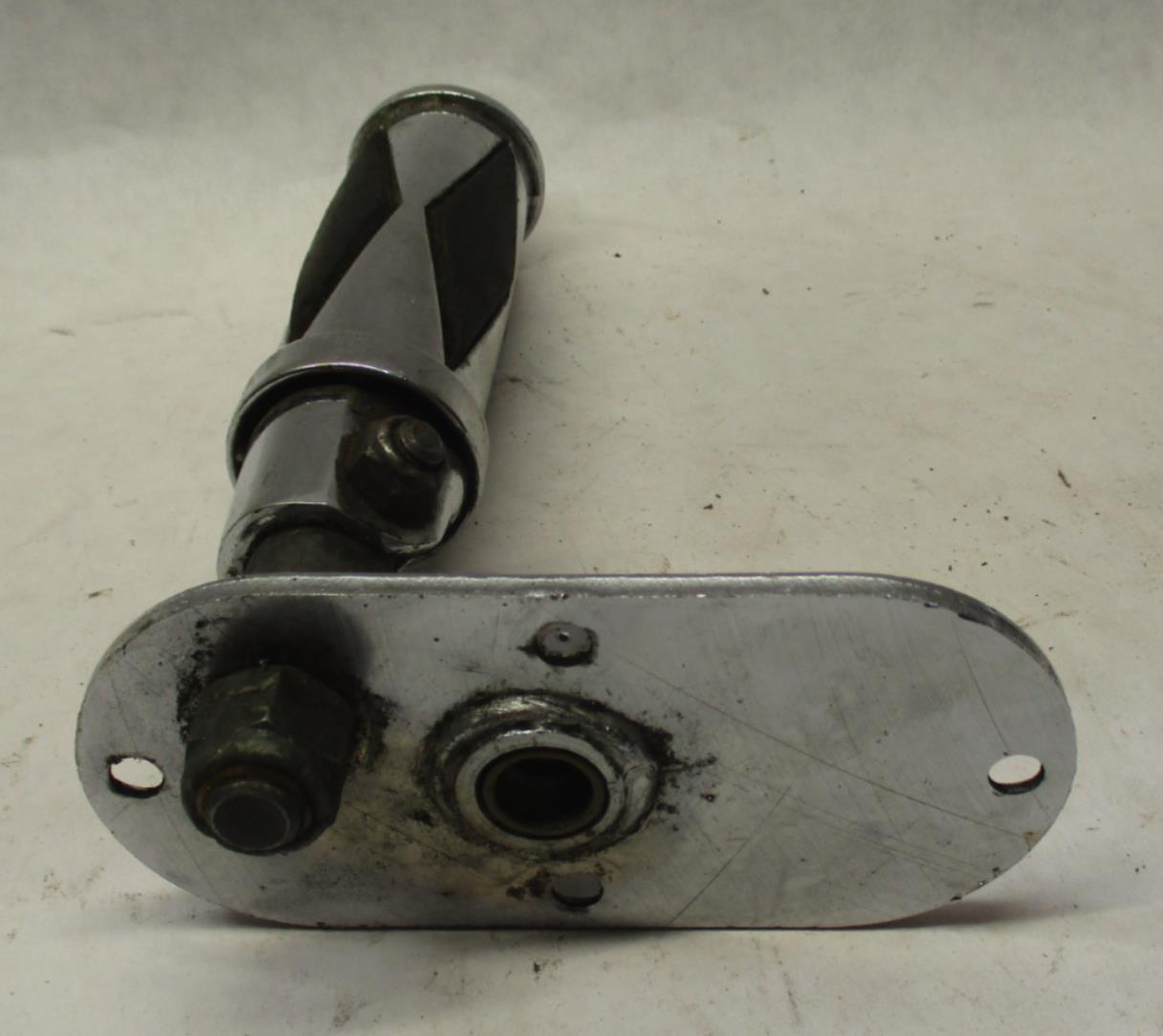 Harley Davidson Chrome Primary Inspection Cover w/ Diamond Foot Peg