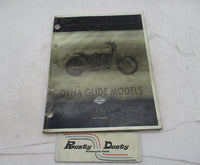 Harley Davidson Official Factory 1999 Dyna Glide Parts Catalog Manual 99439-99A