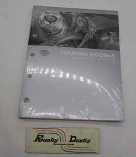 Harley Davidson Official Factory 2008 Touring Models Parts Catalog 99456-08B