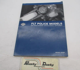 Harley Davidson Official 2006 FLT Police Service Manual Supplement 99483-06SP