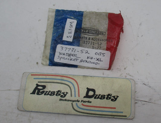 Harley Davidson Genuine NOS Sprocket Bearing Washer 37731-52
