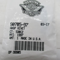 Harley-Davidson Genuine NOS OEM Hasp Rivet 90705-97