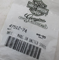 Harley-Davidson Genuine NOS Pivot Bolt Nut 47512-74