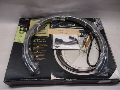 Harley Davidson Genuine NOS Softail E-Glo Light Ring Kit 46800-02 FLSTC & FLSTF