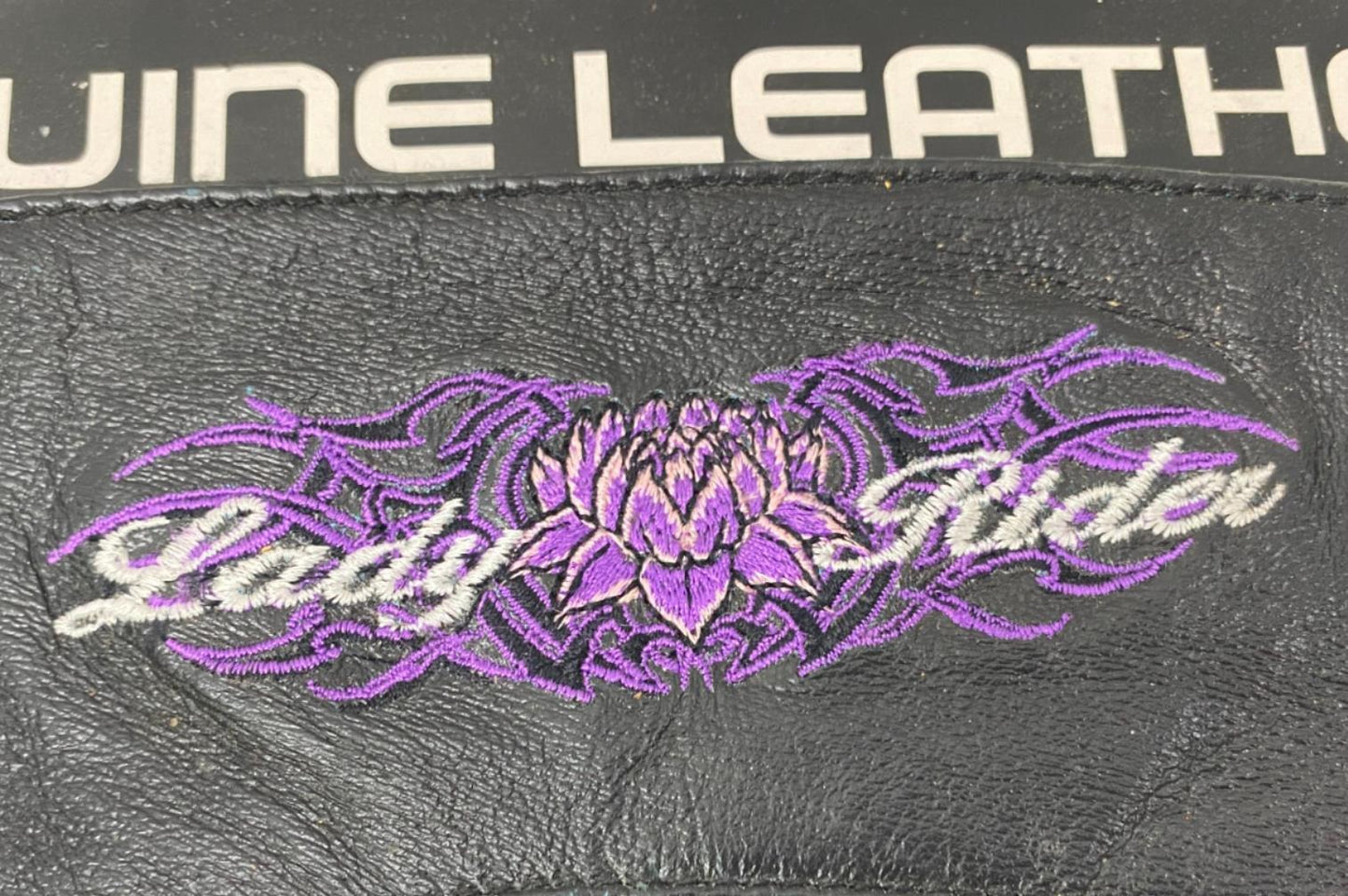 Hot Leathers Ear Band Lotus Lady Rider Motorcycle