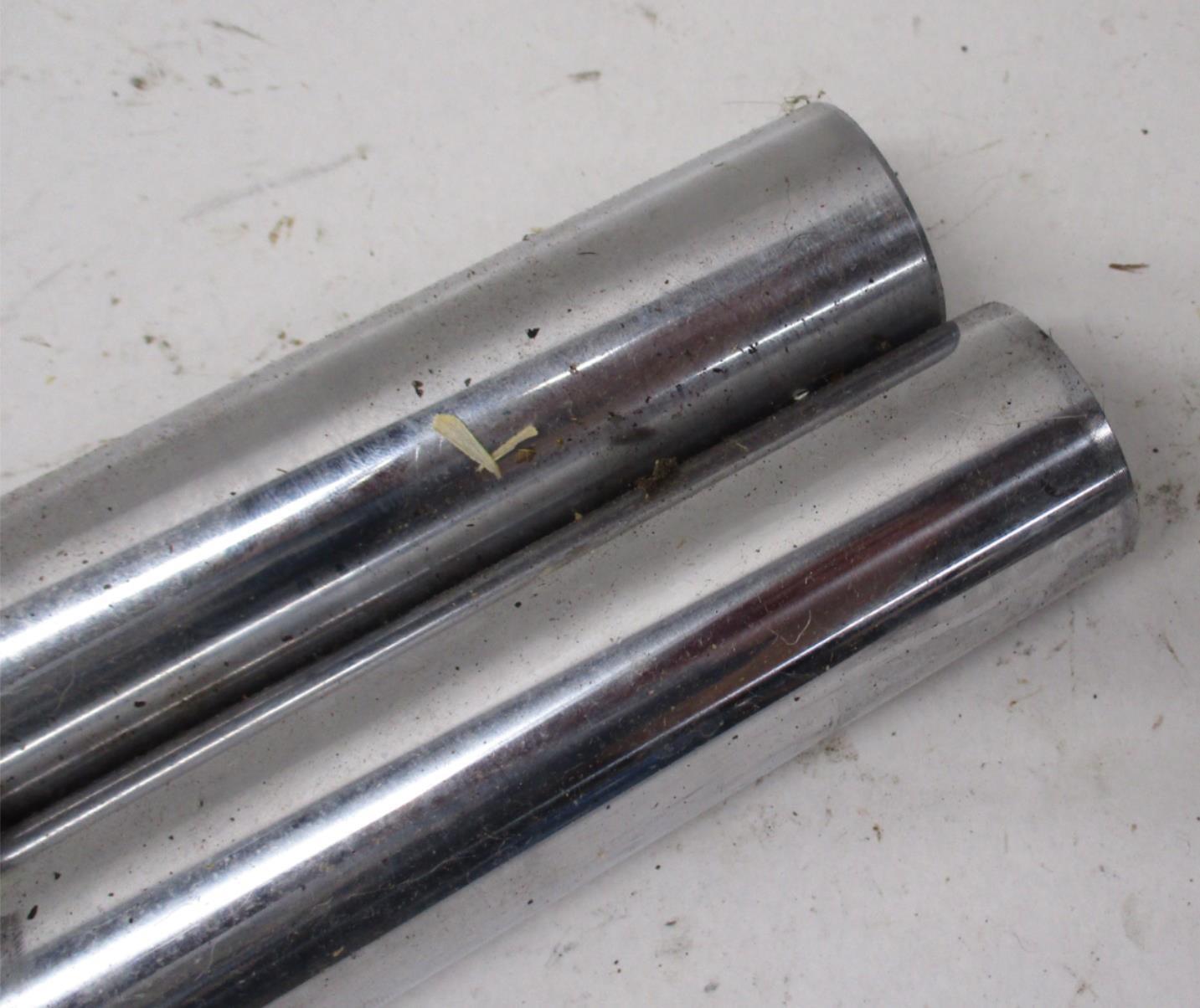 Harley Davidson 41mm Fork Tubes Pair 24-1/4" Long #3