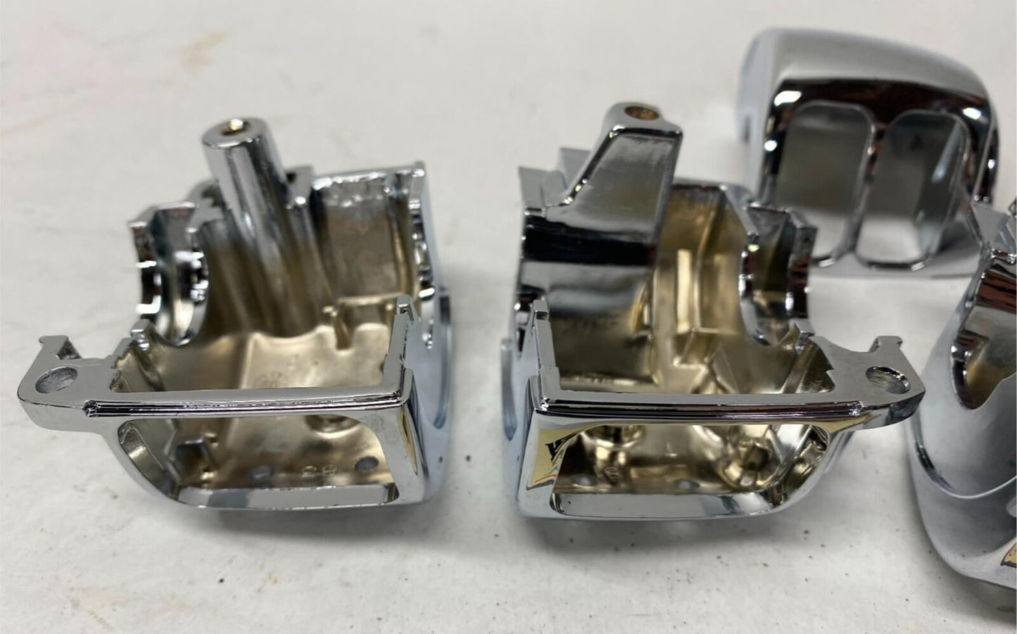 Harley Davison Mixed Lot of Chrome Handle Bar Switch Housing