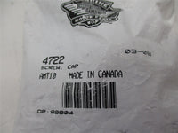 Pack of 10 Harley Davidson Genuine NOS Cap Screws 4722