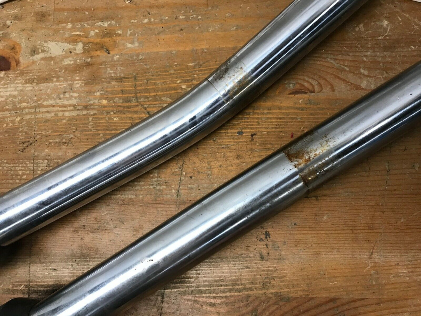 Harley Davidson Showa G593-R / G593-L Fork Set FXDWG & FXST/B Bent Parts Repair