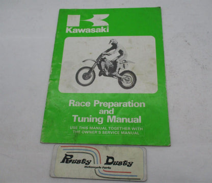 Kawasaki Race Preparation and Tuning Service Manual 99920-1306-01