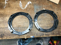 Harley-Davidson Pair fairing speaker grills Rings Bezel 96 -2013  flhtcui flhx