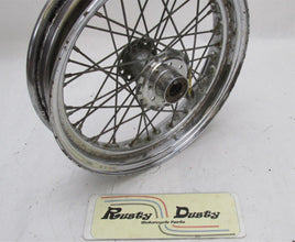Vintage Triumph BSA Motorcycle 40 Spoked Spoke Wheel Rim 16"