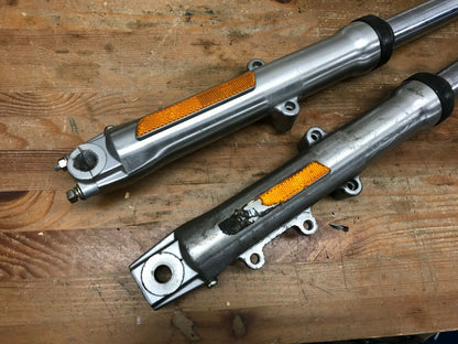 Harley Davidson Showa G593-R / G593-L Fork Set FXDWG & FXST/B Bent Parts Repair