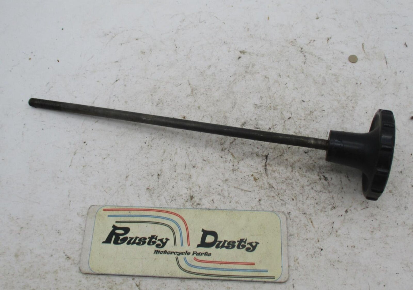 Vintage British Matchless Triumph BSA Steering Damper Knob and Rod