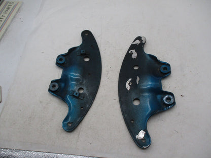 Pair of Harley Davidson FLH Shovelhead Front Fork Motorcycle Wind Deflector