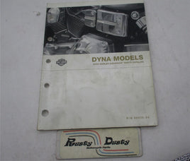 Harley Davidson Official Factory 2004 Dyna Parts Catalog 99439-04