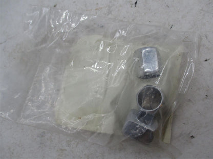 Lot of 3 Harley Davidson Genuine NOS Chrome Directional Bar Jam Nuts 68424-89