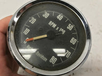 Harley-Davidson Tach Tachometer Chrome Trim 1-2 Ratio 92051-70 Sportster