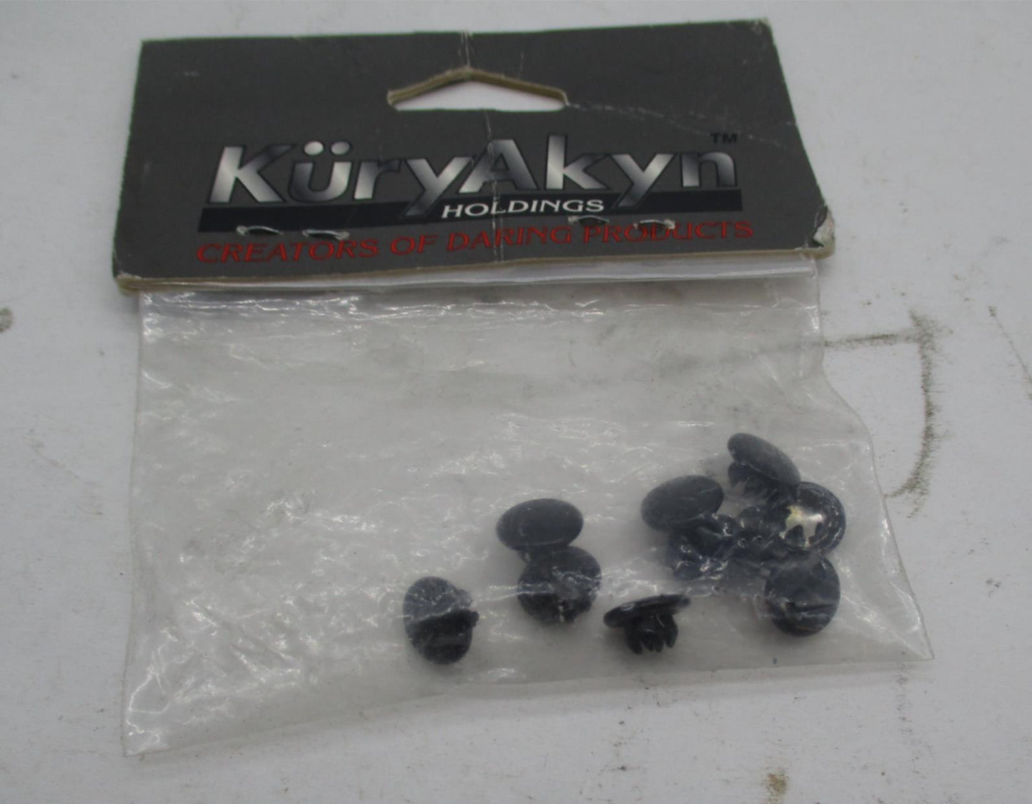 Lot of 10 Kuryakyn Harley Davidson Black End Plug Allen Bolt 8111