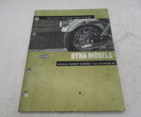 Harley Davidson Official Factory 2002 Dyna Parts Catalog Manual 99439-02