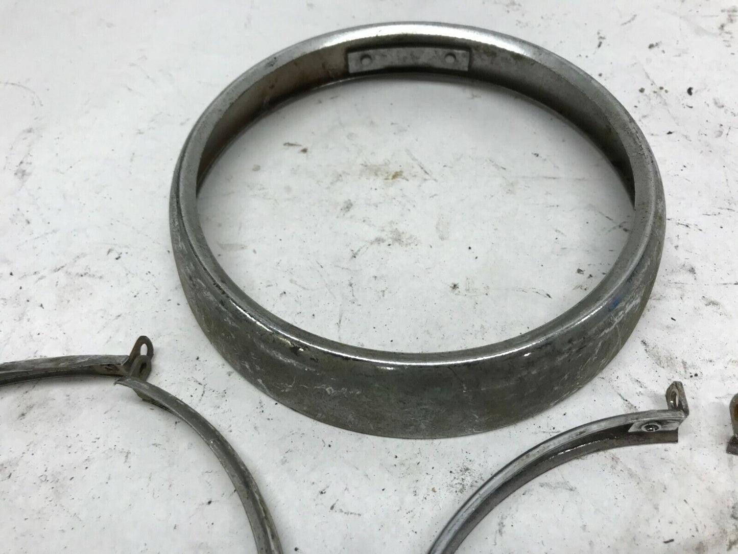lot of 3 GENUINE Harley Ironhead XL Sportster FX Headlamp Bezel Rings 67725-63