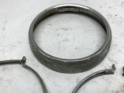 lot of 3 GENUINE Harley Ironhead XL Sportster FX Headlamp Bezel Rings 67725-63