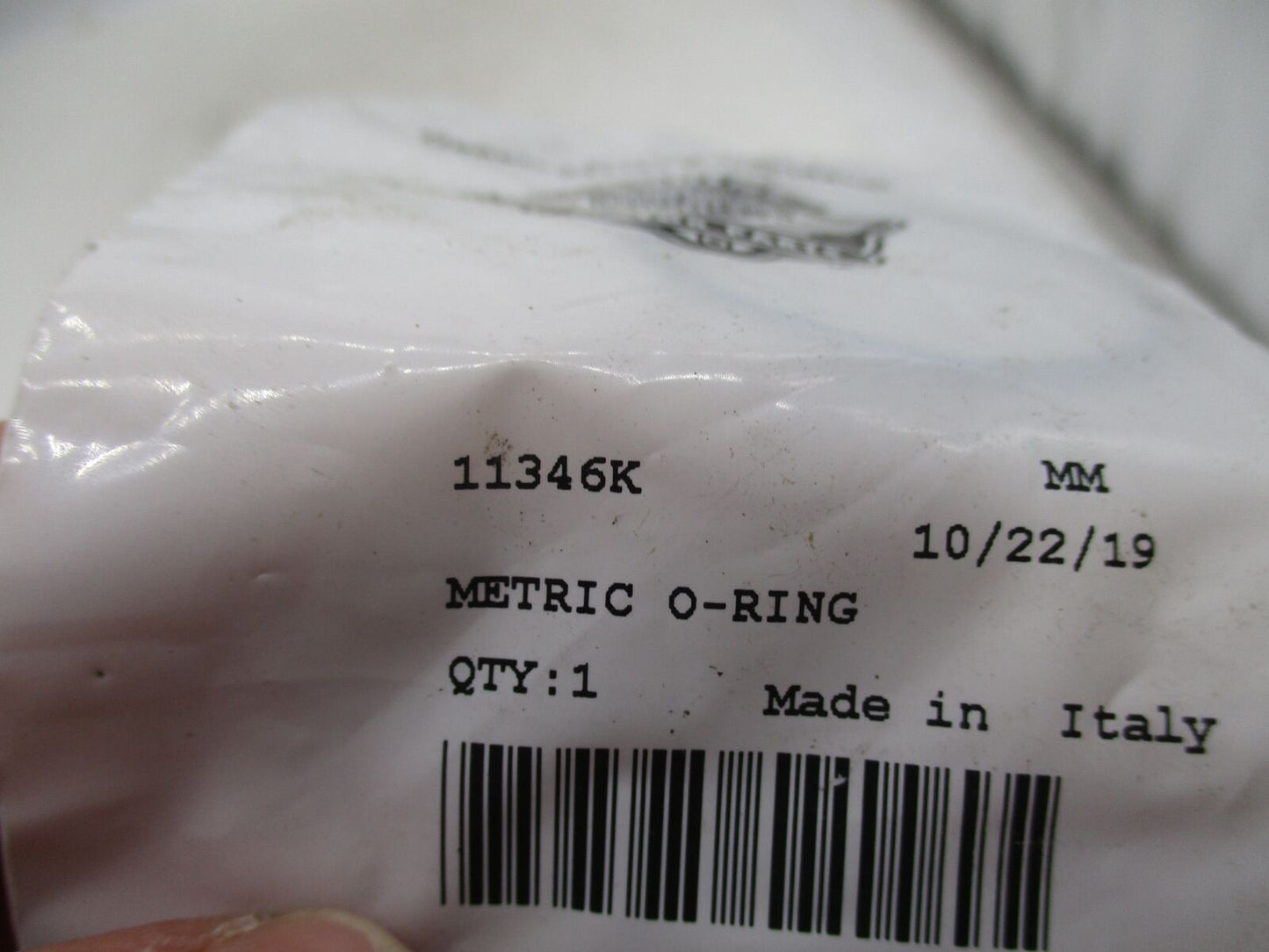 Harley Davidson Genuine NOS Metric O-Ring 11346K