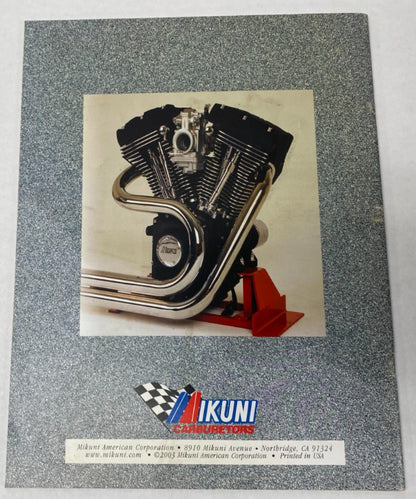 Mikuni Carb Carburetors Products Catalog Brochure 2003