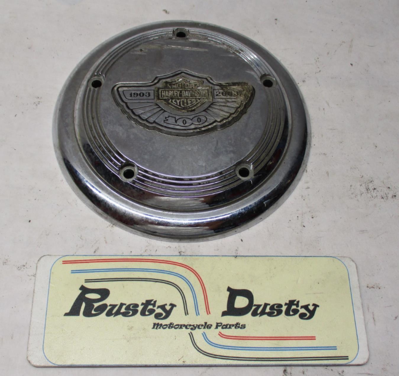 Harley 100th Anniversary Chrome Air Cleaner Cover 29019-03