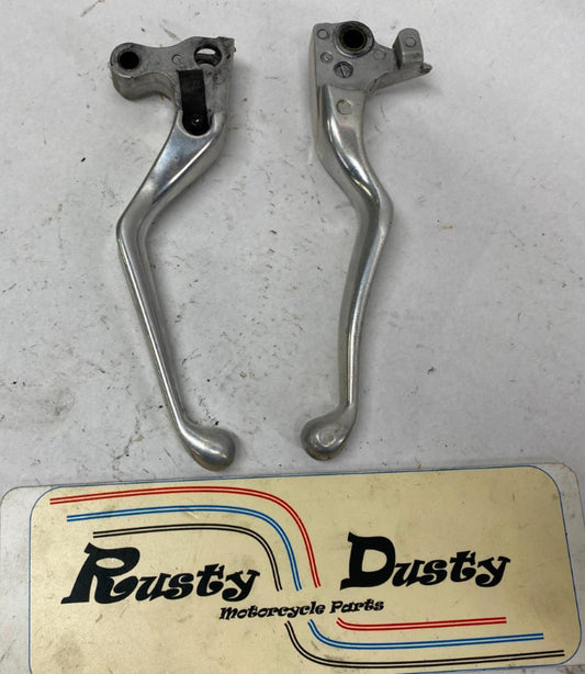 Harley Davidson Brake Clutch Control Levers Hand Set Pair