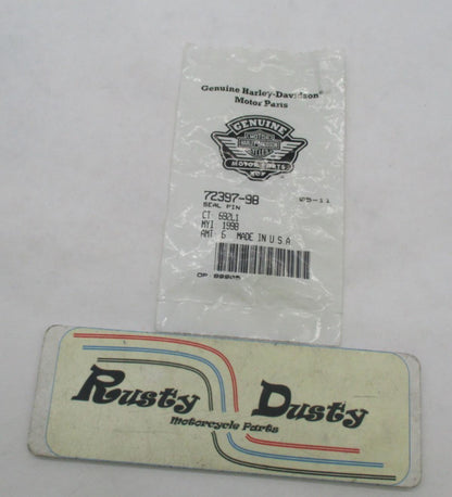 Pack of 6 Harley Davidson Genuine NOS Seal Pins 72397-98