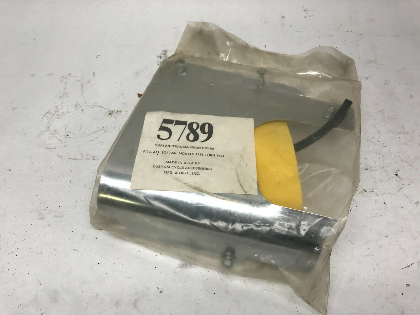 Harley Softail Custom Cycle Accessories Transmission Cover  1986-1993 Softail