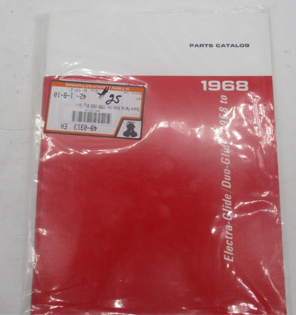 Harley 1958-1968 Big Twin Spare Parts Book Electra-Glide Duo-Glide 48-0313