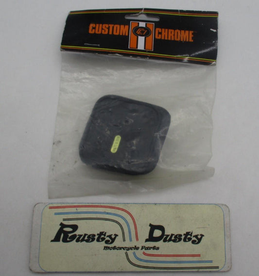 Harley Custom Chrome Rubber Spacer Replacement License Plate Mounts 13-299