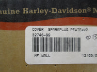 Harley Davidson Genuine NOS Multi-Fit Satin Chrome Spark Plug Covers 32746-99