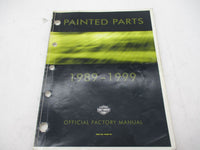 Harley Davidson Official Factory 1989-1999 Painted Catalog Manual Book 99489-99