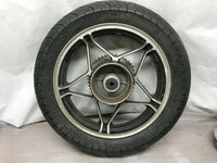 83 HONDA CB550 CB 550 SC NIGHTHAWK OEM REAR WHEEL RIM Tire 3X16 Dunlop k391