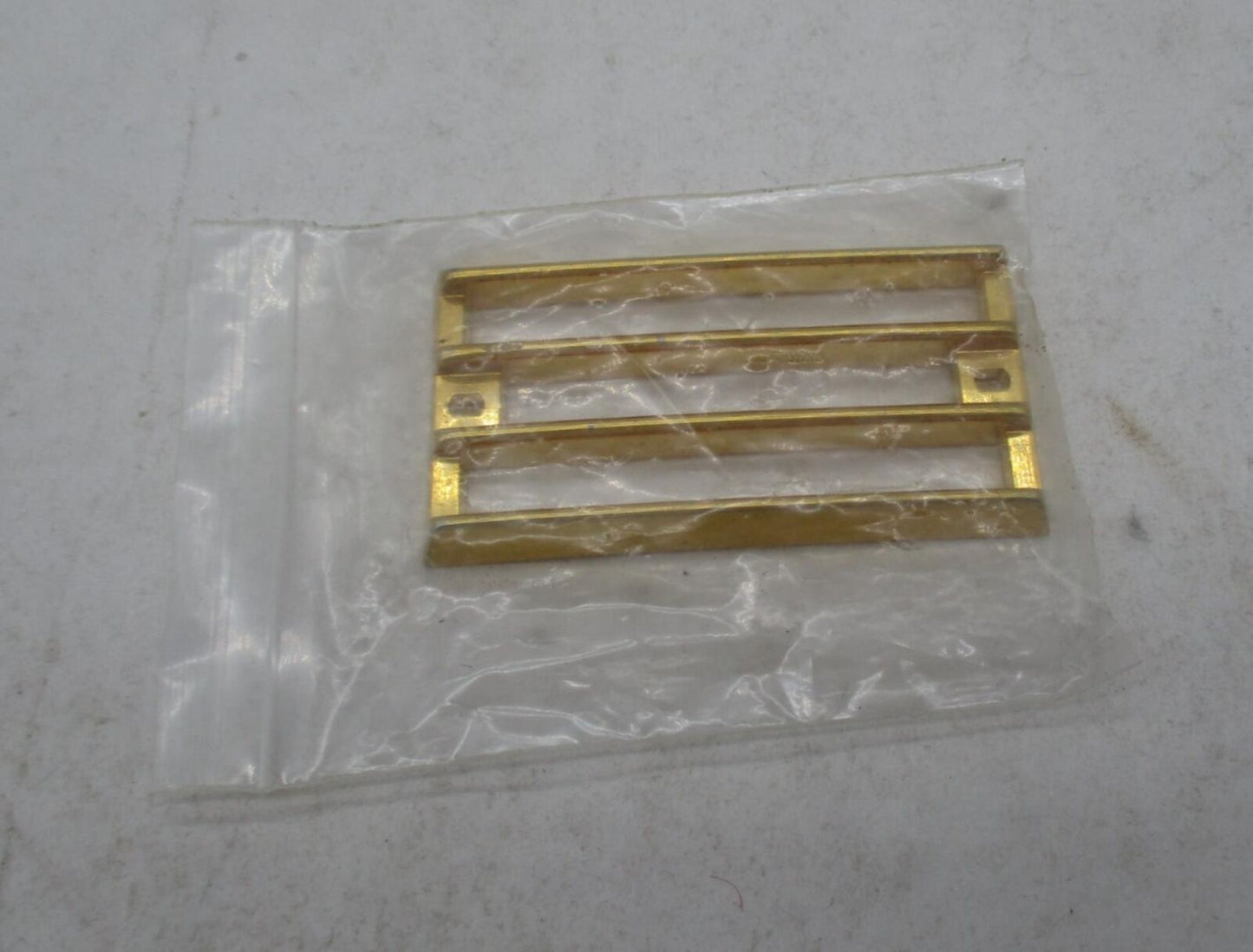 Harley Motorcycle Gold Baron Style Marker Light Grill