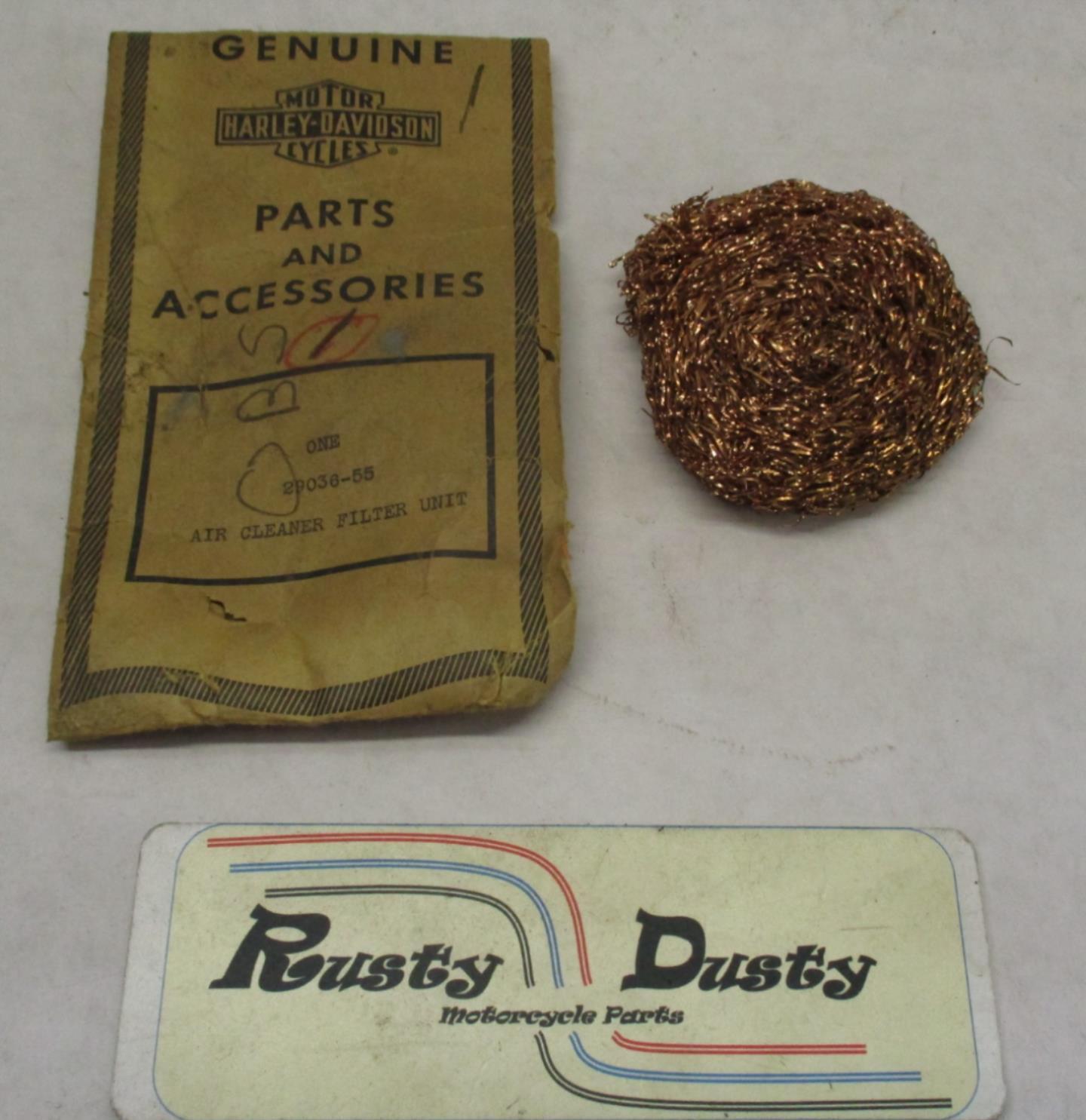 Harley Davidson NOS Genuine Air Cleaner Filter Element 29036-55 Hummer