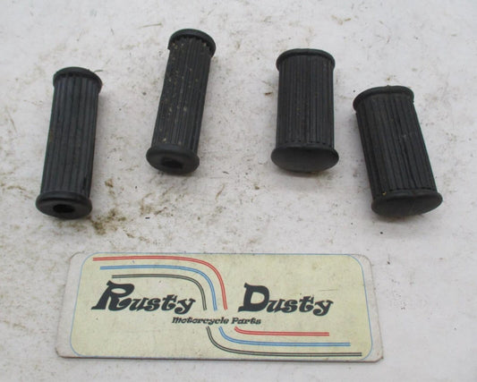 Lot of Moto Guzzi Rubber Replacement Foot Peg Pads Eldorado Ambassador