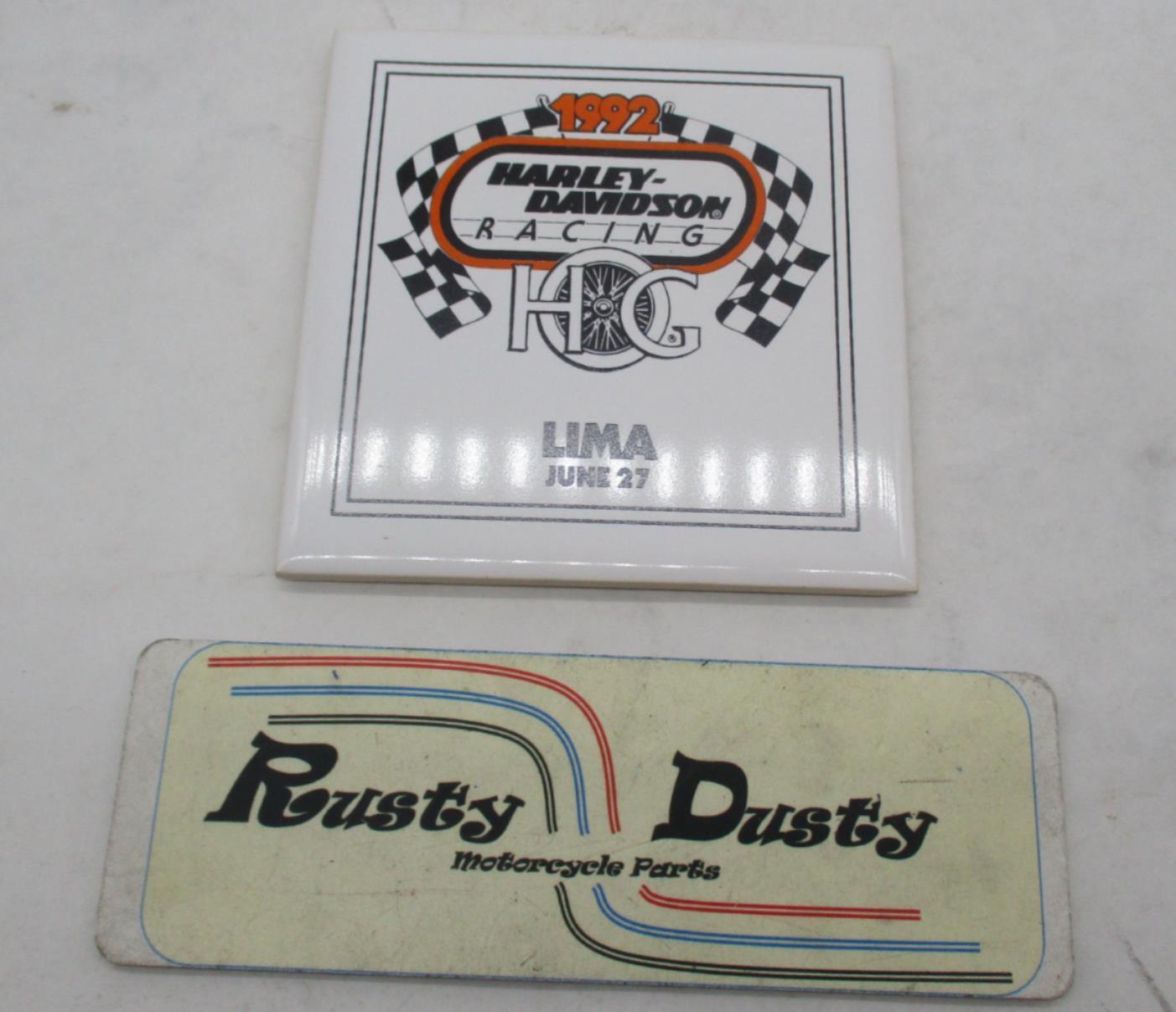 Harley Davidson 1992 HOG Harley Owners Group Racing Coaster Lima June 27