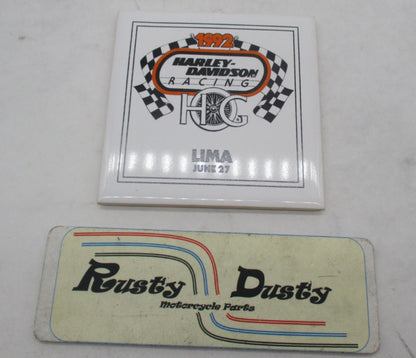 Harley Davidson 1992 HOG Harley Owners Group Racing Coaster Lima June 27