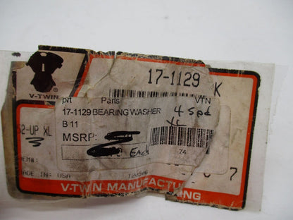 Lot of 4 Harley Davidson Bearing Washer XL 1952-Up 17-1129