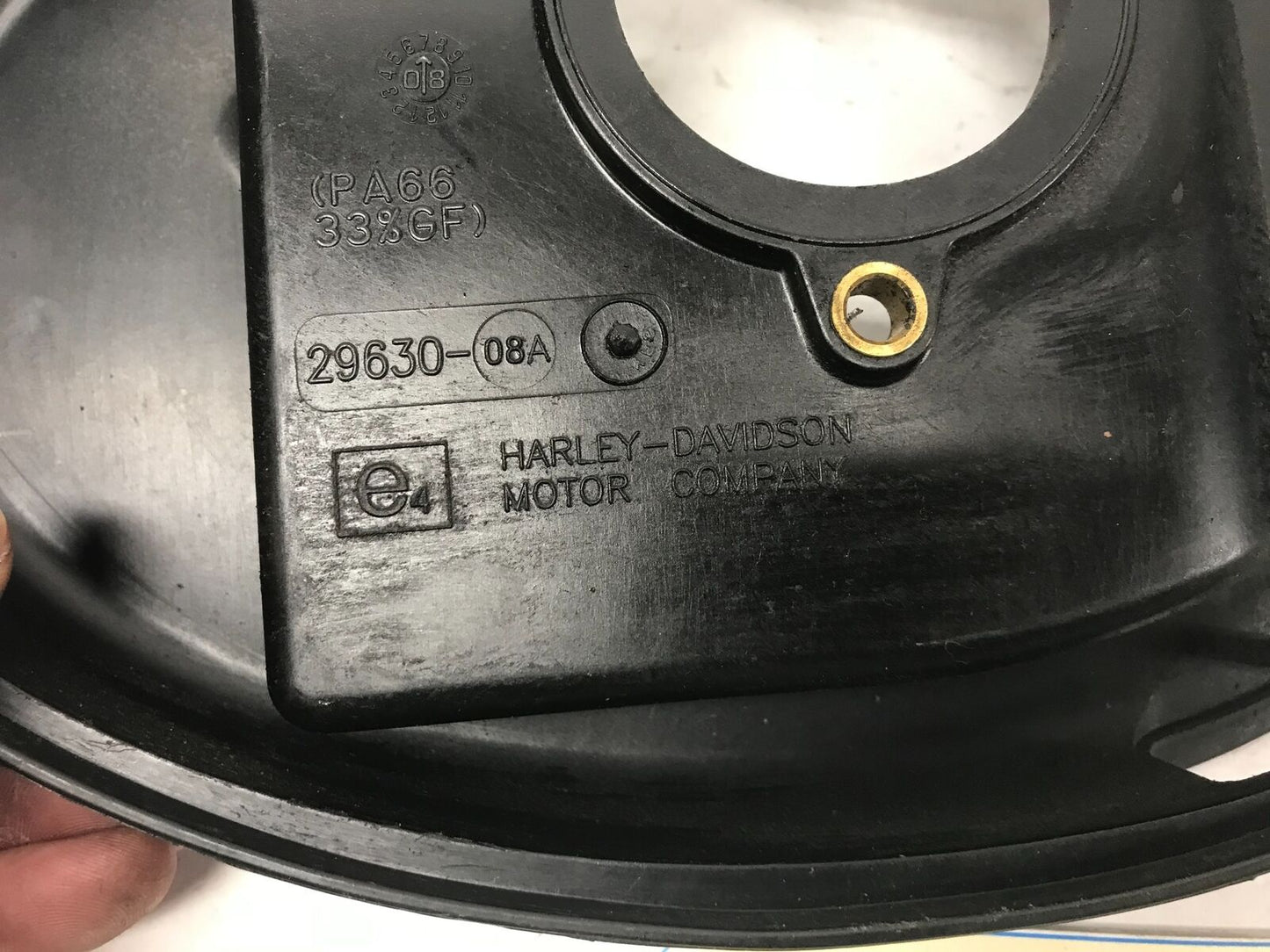 Harley Davidson Air Cleaner Backing Plate & Filter 29630-08A