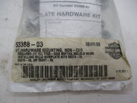 Harley Davidson Genuine NOS Softail Side plate Hardware Kit 53388-03