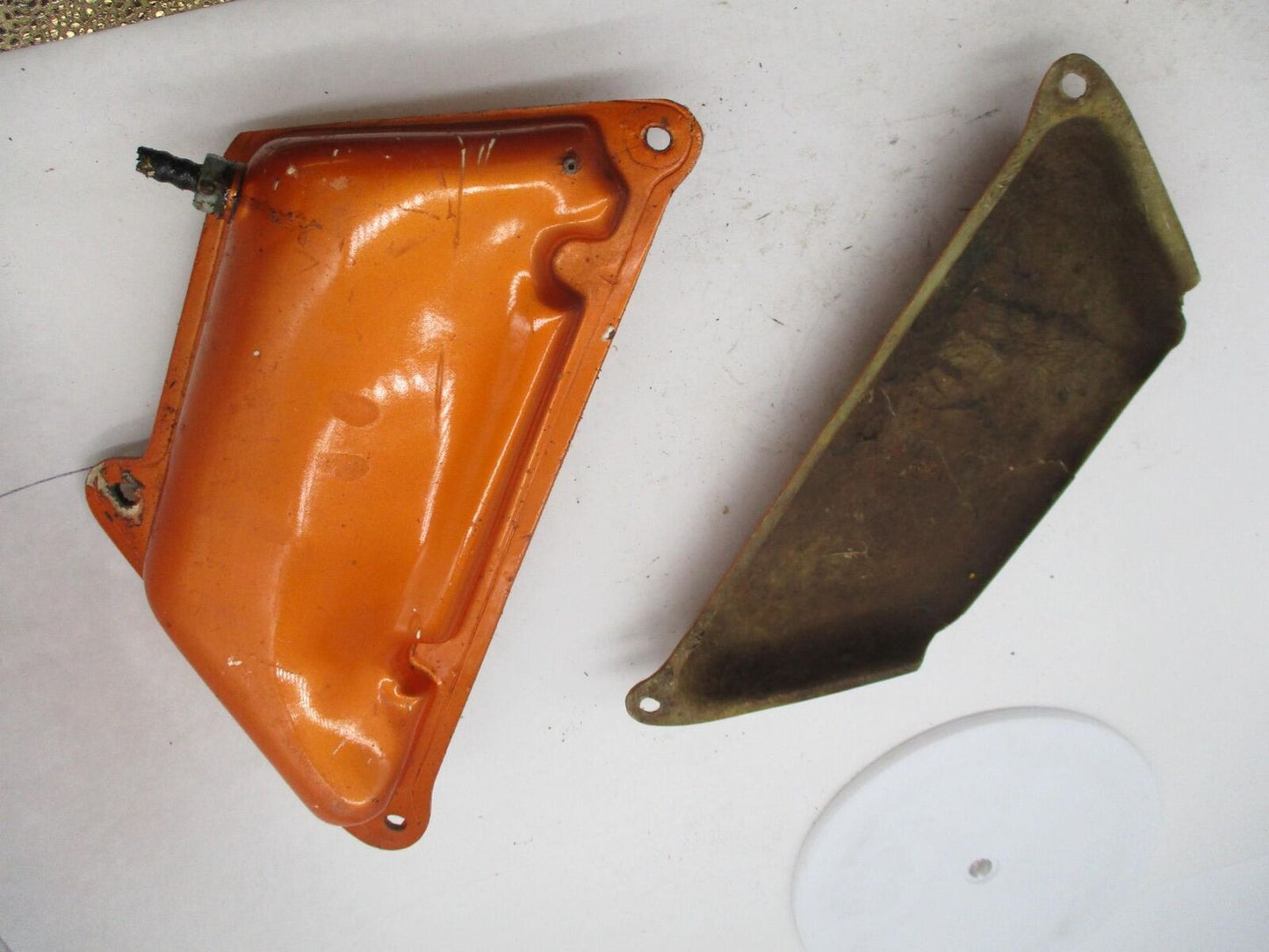 Montesa King Scorpion 250 Orange Side Cover and Oil Tank